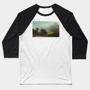 Lake Lucerne by Albert Bierstadt Baseball T-Shirt